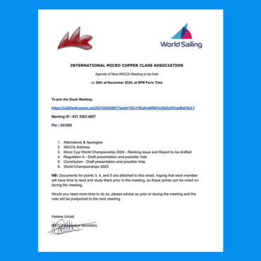 08 IMCCA - Agenda Meeting Nov 26th
